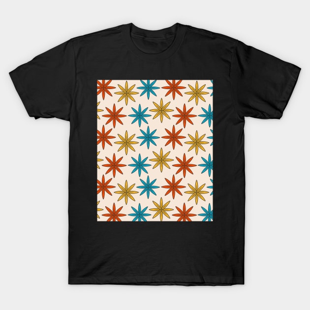 Flower Pattern Background T-Shirt by FaelynArt